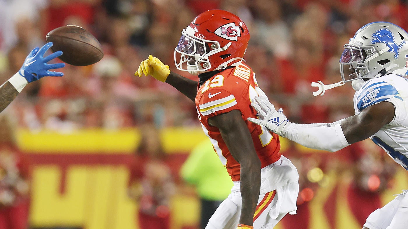 Chiefs' Kadarius Toney deletes social media account after rough Week 1 opener; Patrick Mahomes addresses issue