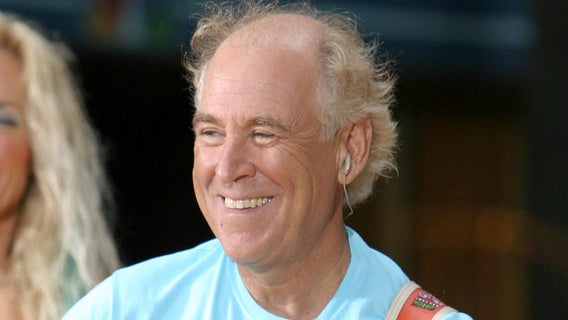 Jimmy Buffett Performs on The Today Show Summer Concert Series - July 11, 2003