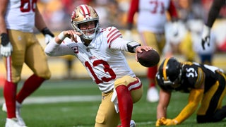 49ers QB Purdy makes Peterson eat his words with two TD passes