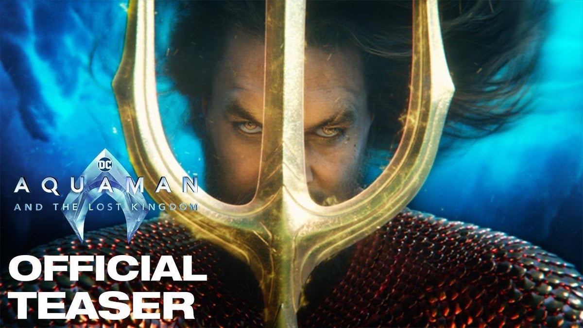 Aquaman 2 Debuts First Footage in Trailer Announcement