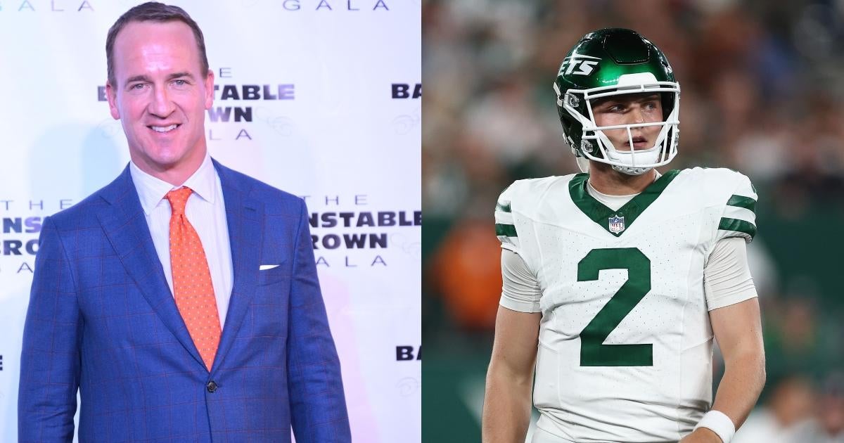 Peyton Manning Shades Zach Wilson During 'ManningCast' for New York Jets  vs. Buffalo Bills