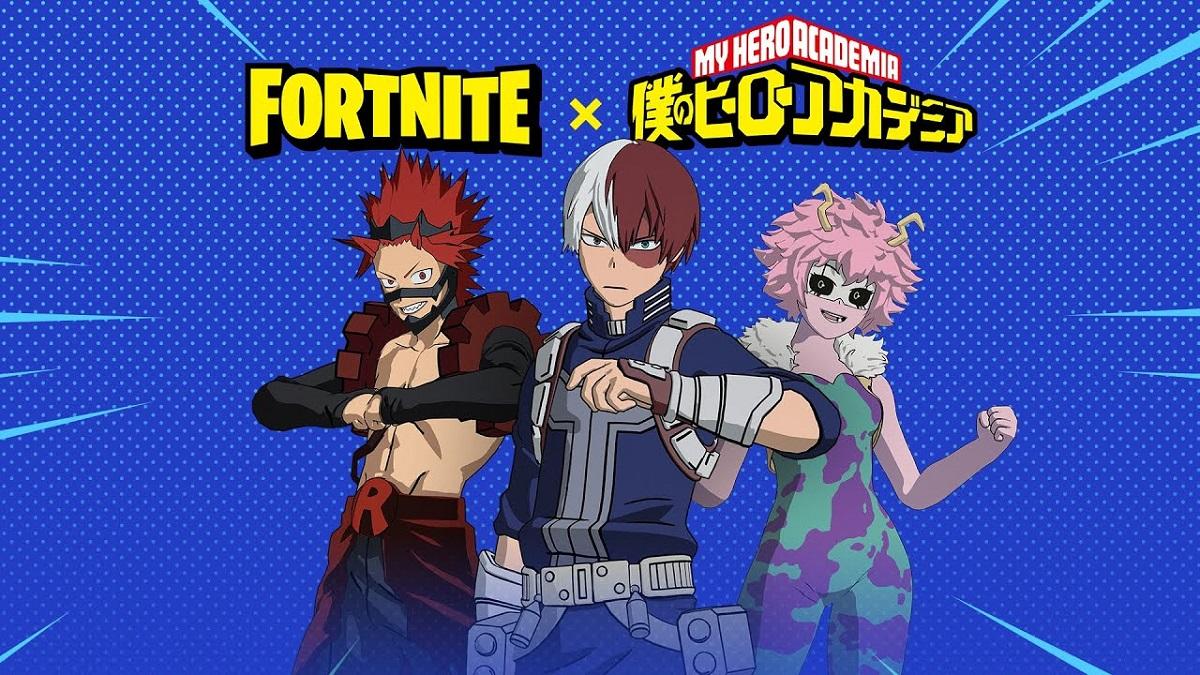 Here Are All Fortnite's 'My Hero Academia' Skins And Cosmetics, Live Now
