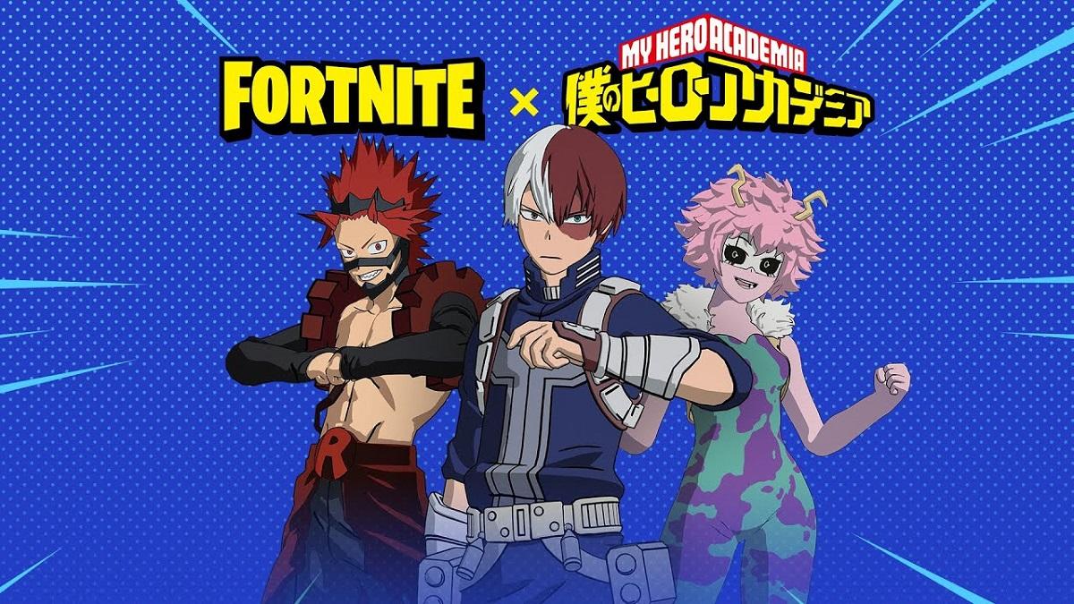 New Fortnite Update Includes Shoto Todoroki And More My Hero