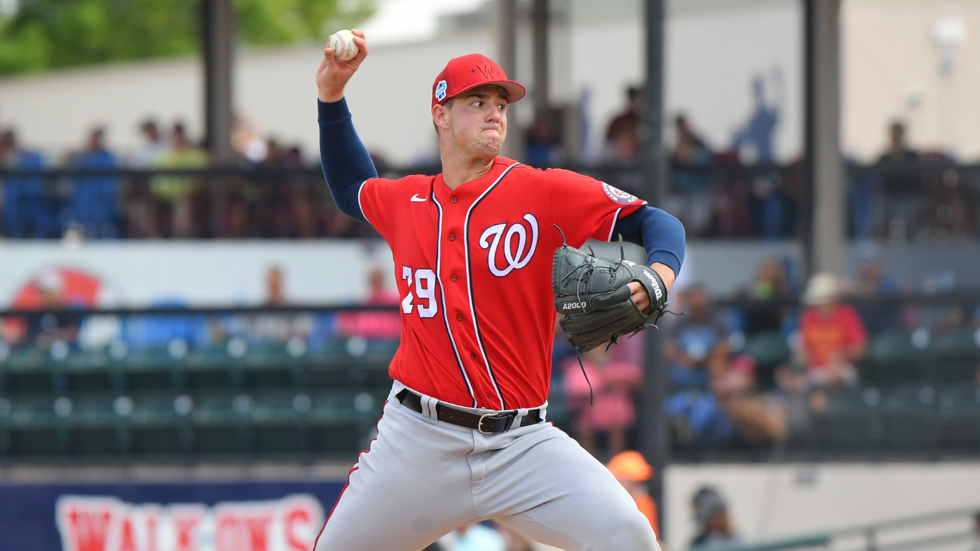 Jackson Rutledge promotion: Nationals call up former first-round draft pick for major-league debut, per report