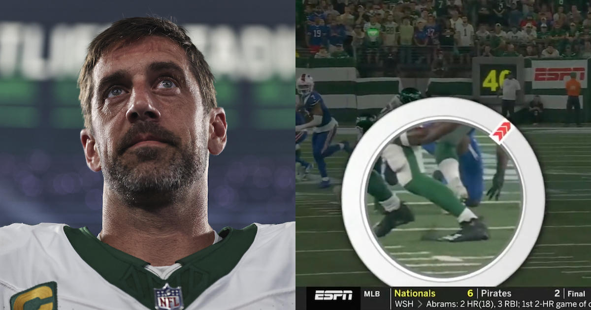 Video See the Exact Moment Aaron Rodgers Tore His Achilles