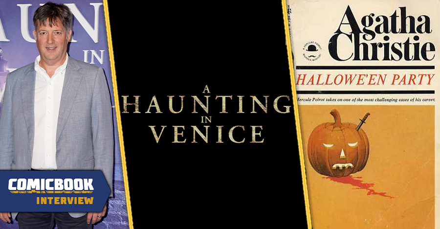 haunting in venice james pritchard title change Agatha christie