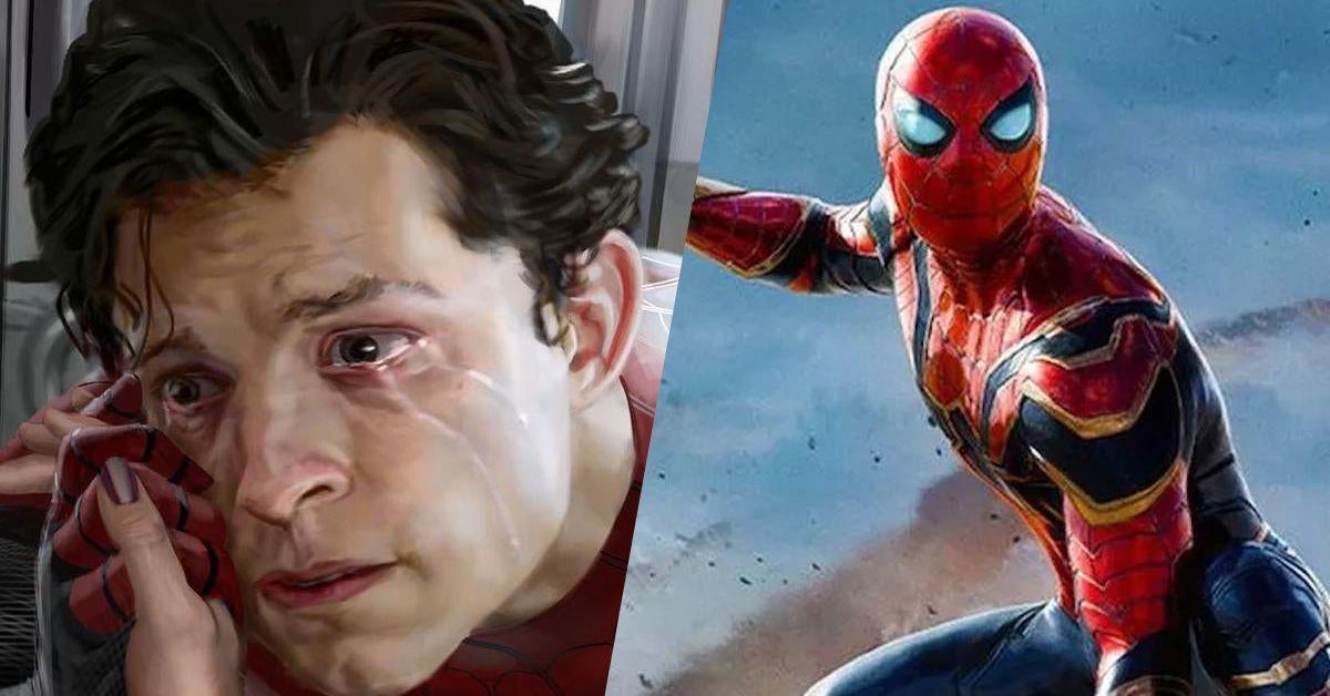 SpiderMan No Way Home Artist Shares Emotional Tom Holland Scene