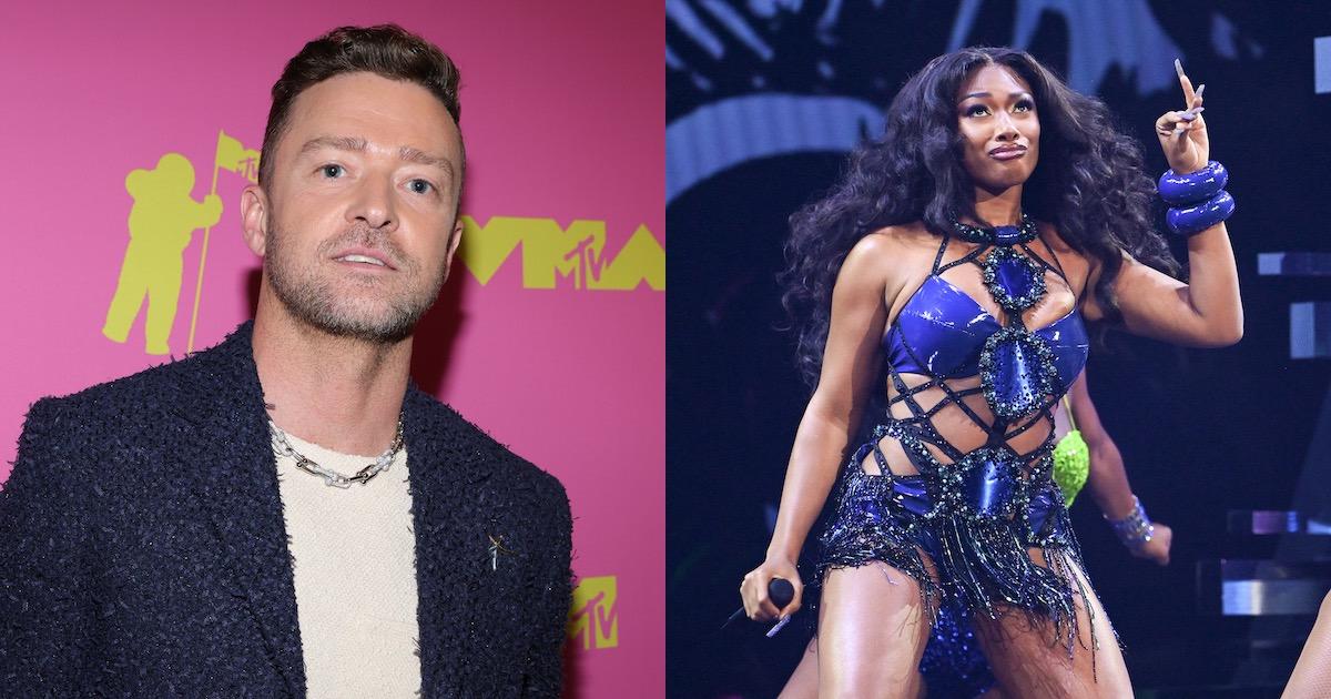 Did Megan Thee Stallion and Justin Timberlake Fight Backstage at the 2023  MTV VMAs?