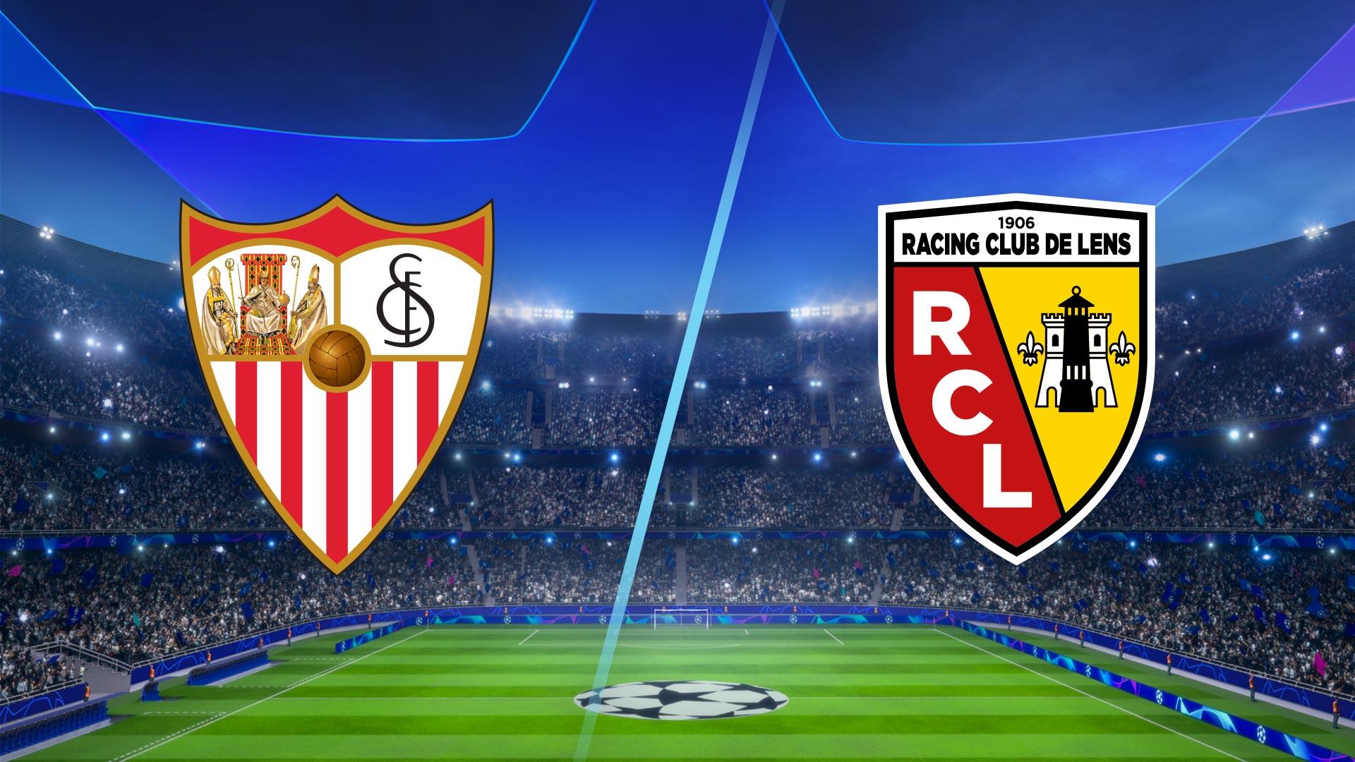 Racing Club de Lens 2-1 FC Sevilla ( Champions League 2023 - 2024 ) ::  Resumos :: Videos 