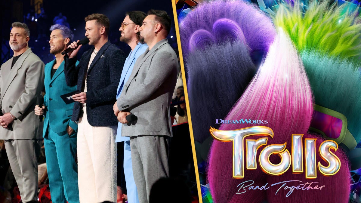 NSYNC Reunites For First New Song in Decades in New Trolls Band ...