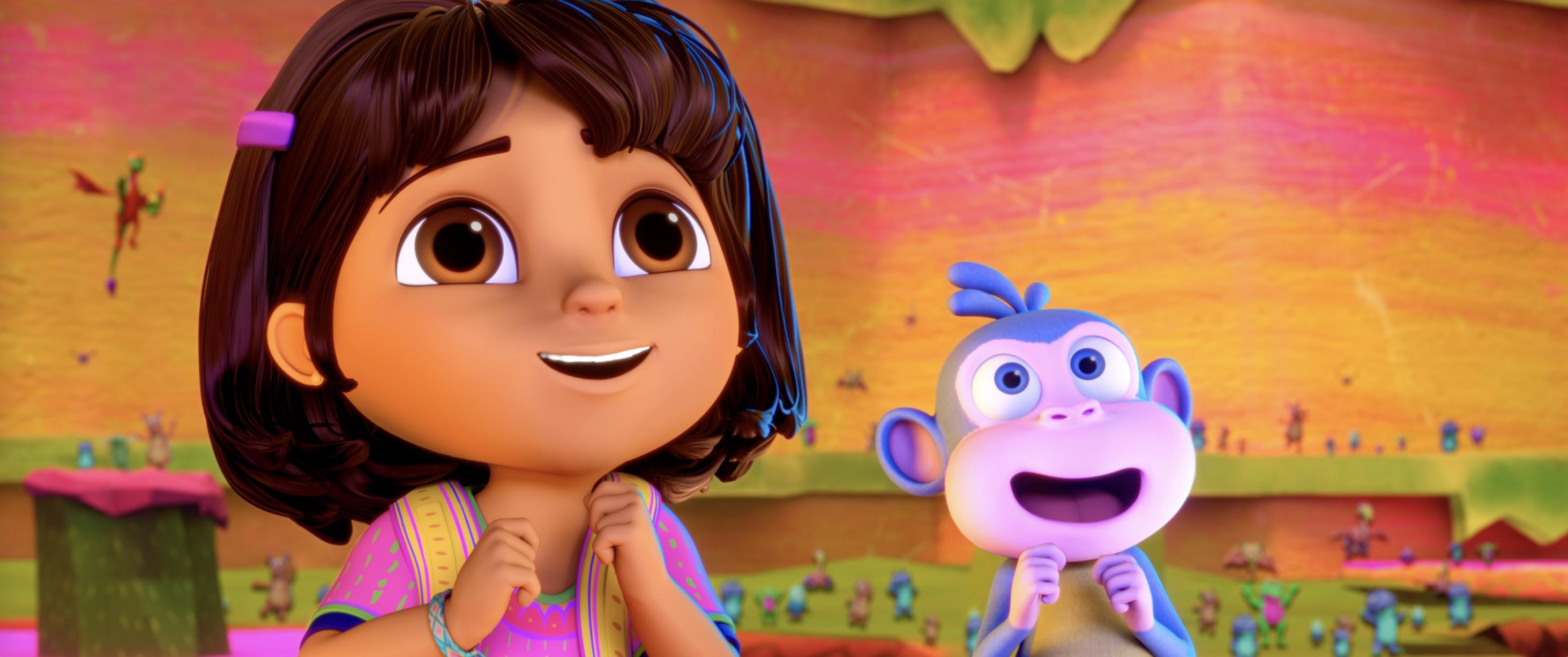 Dora the Explorer Short to Screen Before PAW Patrol The Mighty Movie