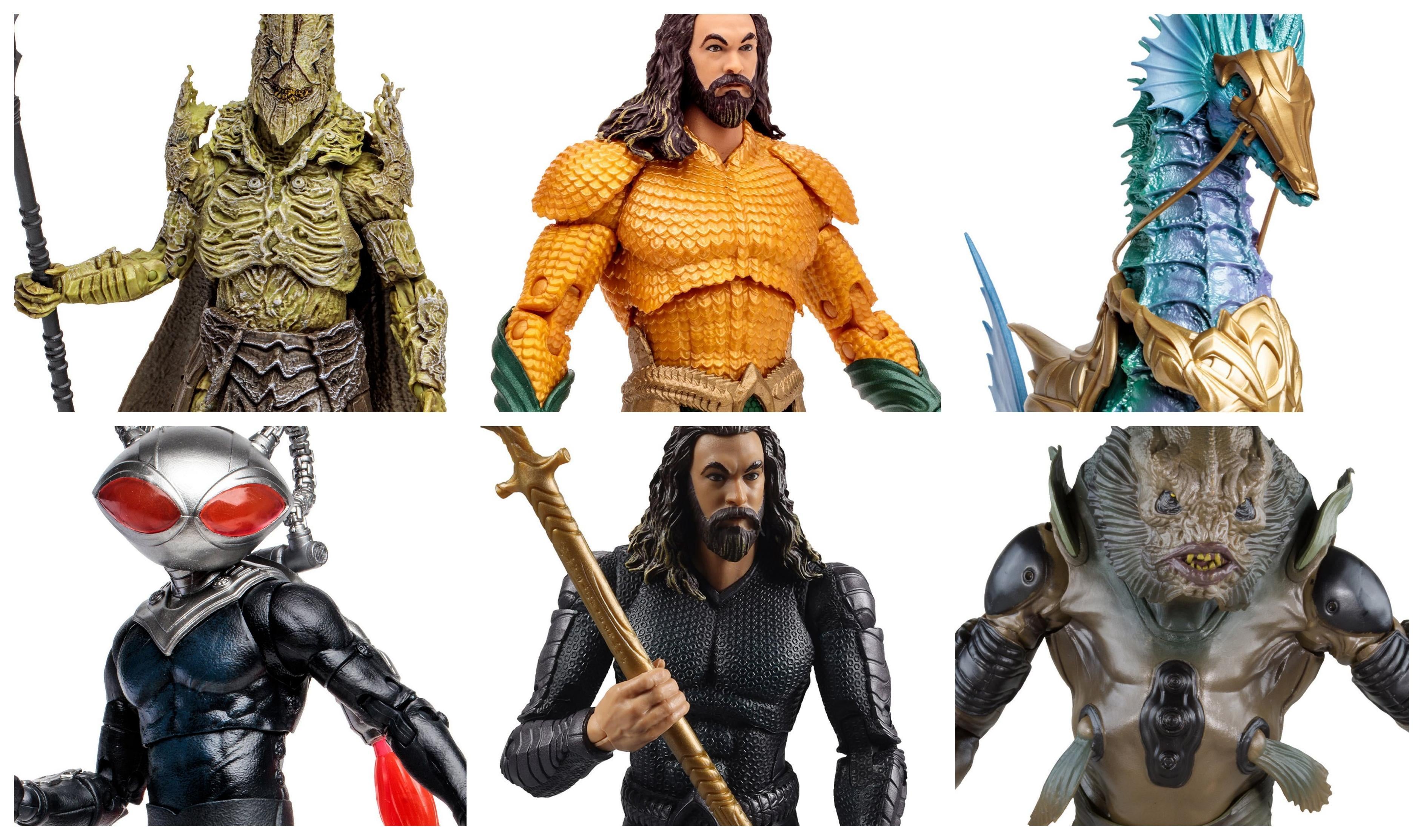 New 'Aquaman' Action Figures Reveal Full Ocean Master Costume And More
