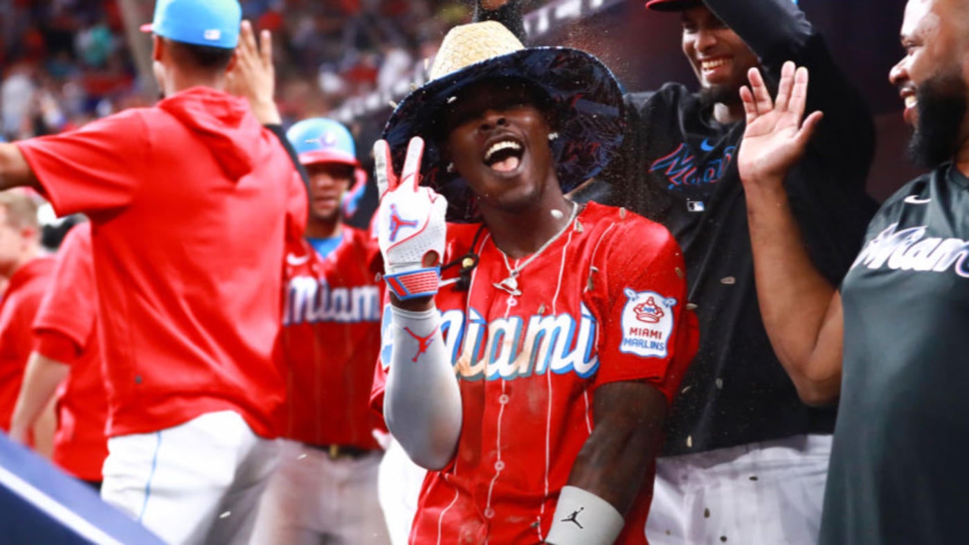 Marlins' Jazz Chisholm Jr. becomes second player since 1900 to accomplish feat in win vs. Braves