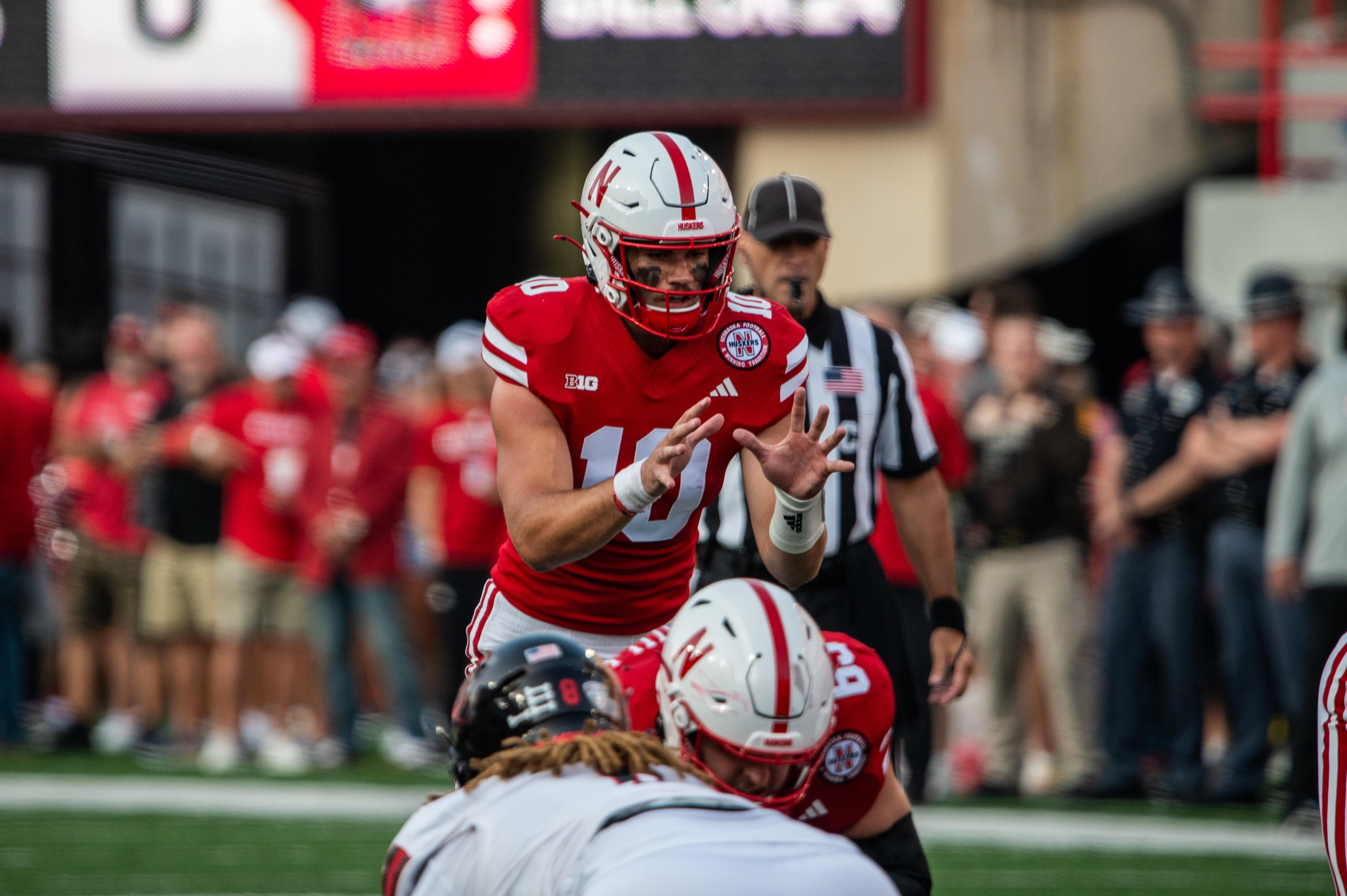 Nebraska quarterback Heinrich Haarberg reflects on journey to starting role  