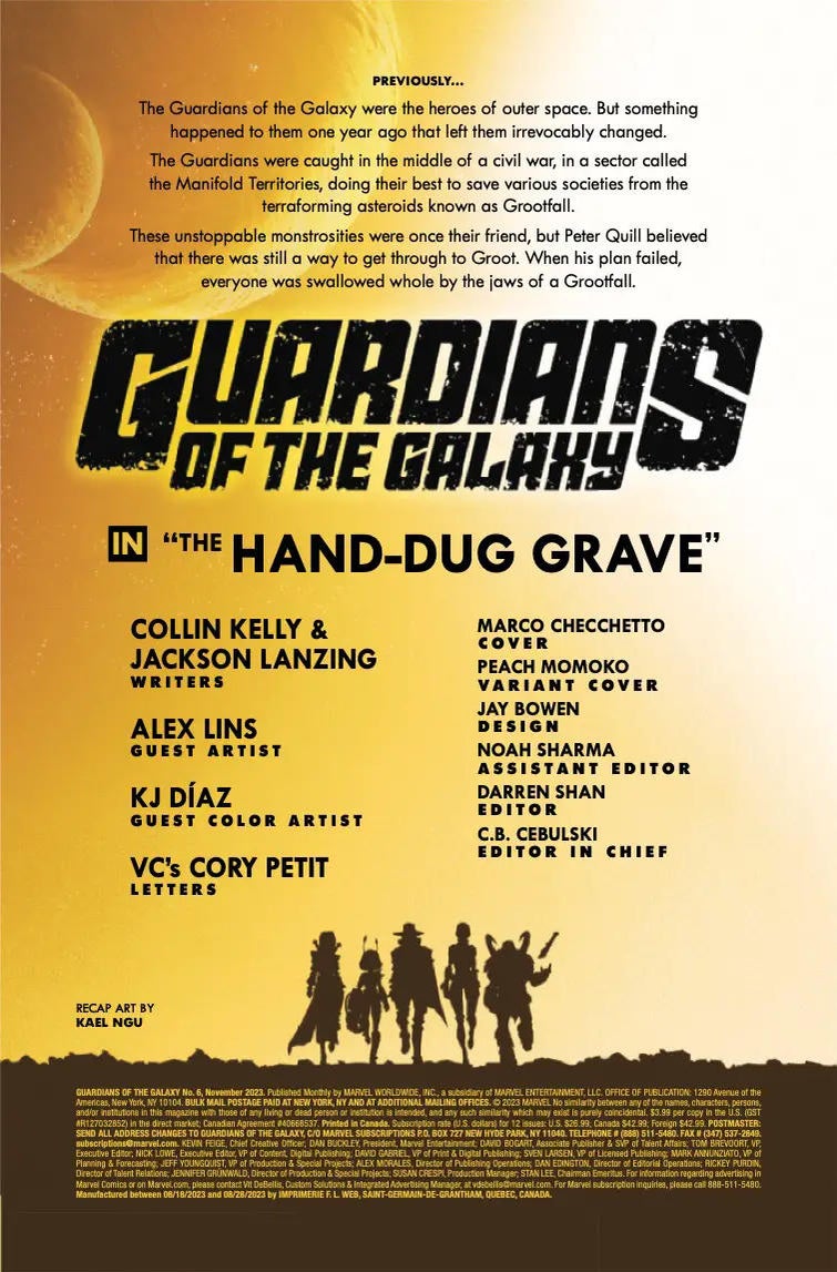Marvel's Guardians of the Galaxy Preview Teases Major Reveal About