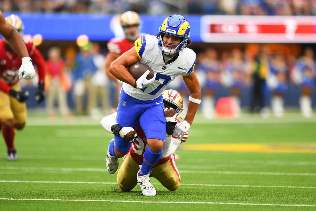 Rams' Puka Nacua sets record: Rookie WR makes NFL history with 25 catches in first two games
