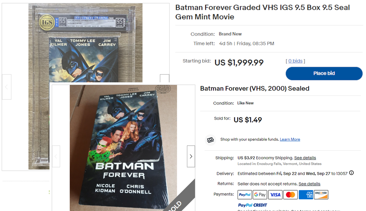 No, Your VHS Tapes Probably Aren’t Worth Thousands of Dollars