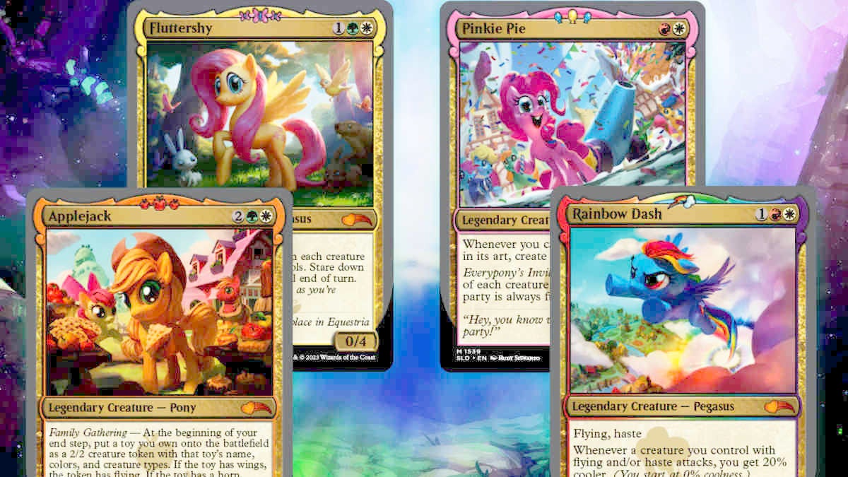 My Little Pony Returns to Magic: The Gathering for Secret Lair 