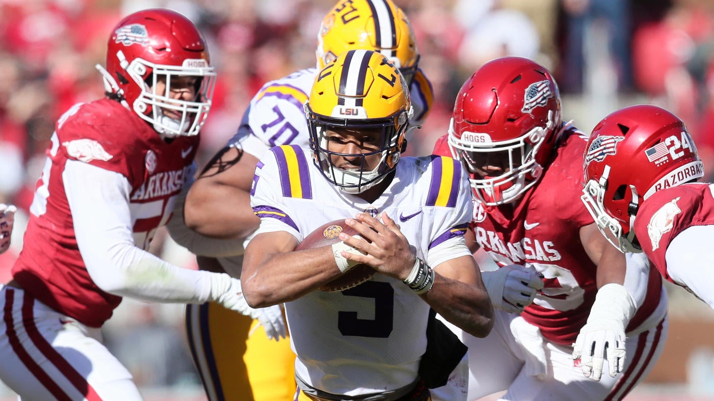 LSU vs. Arkansas prediction, pick, spread, football game odds, live stream, TV, watch online