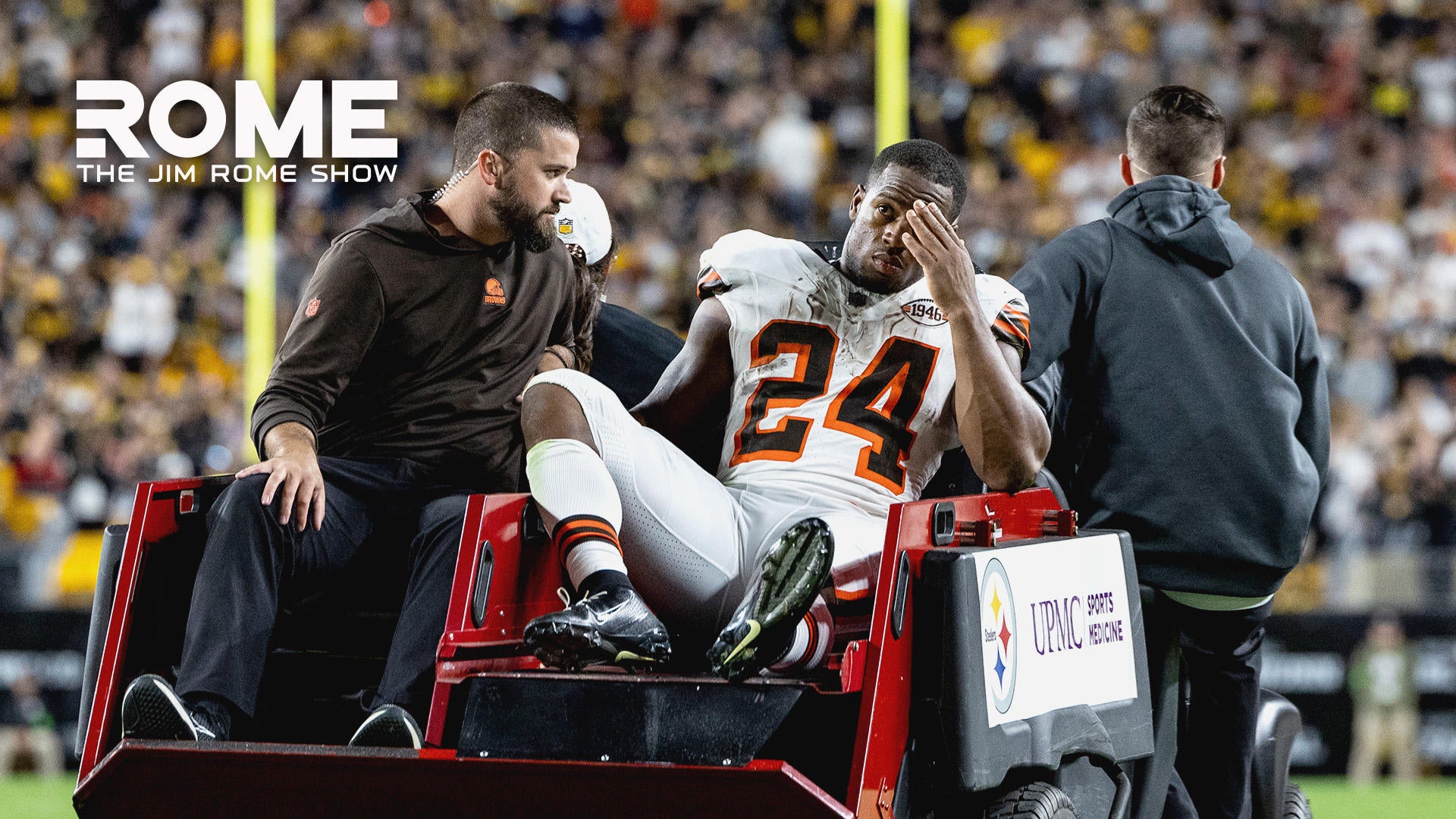 The Jim Rome Show: Dr. David Chao on Whether Nick Chubb's Injury