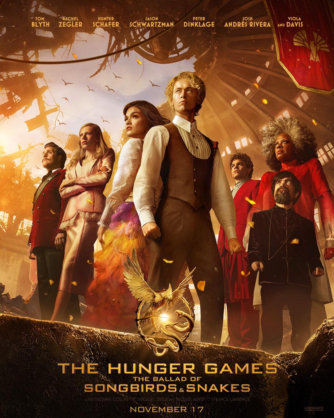 The Hunger Games Begin on New Ballad of Songbirds and Snakes Poster