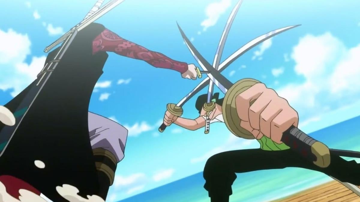 one-piece-zoro-mihawk-fight-anime