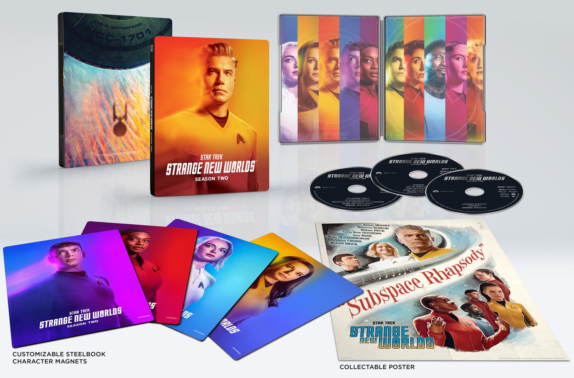 Star Trek: Strange New Worlds Season 2 Blu-ray, DVD Release Date