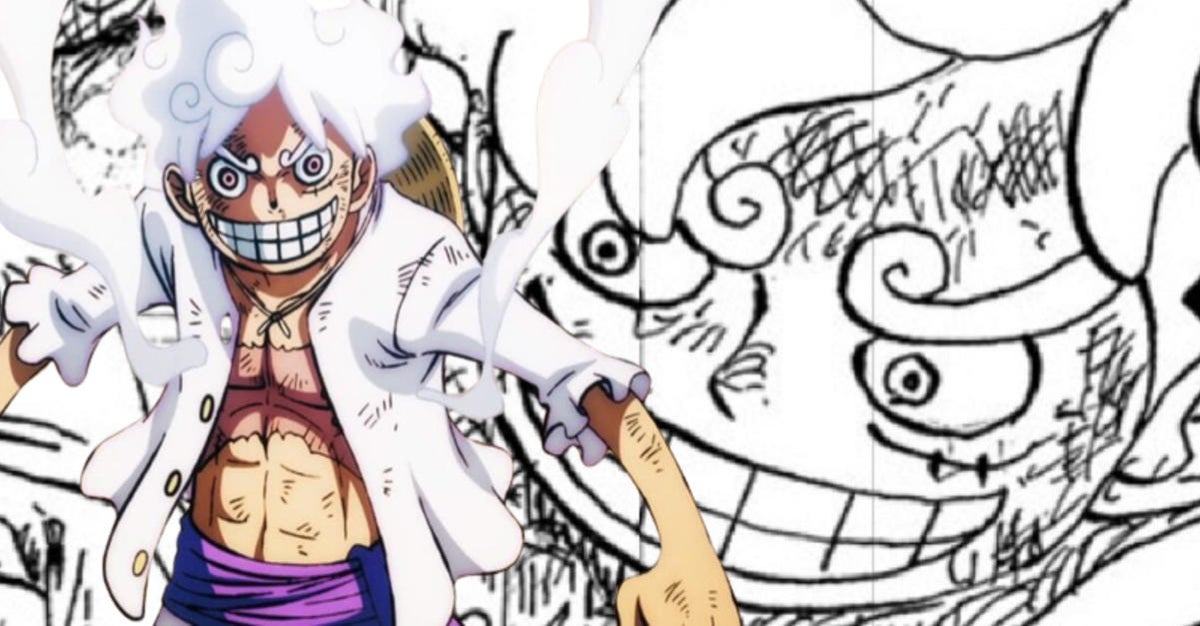 Luffy gear 5 in 2023  Manga anime one piece, One piece drawing, One piece  comic