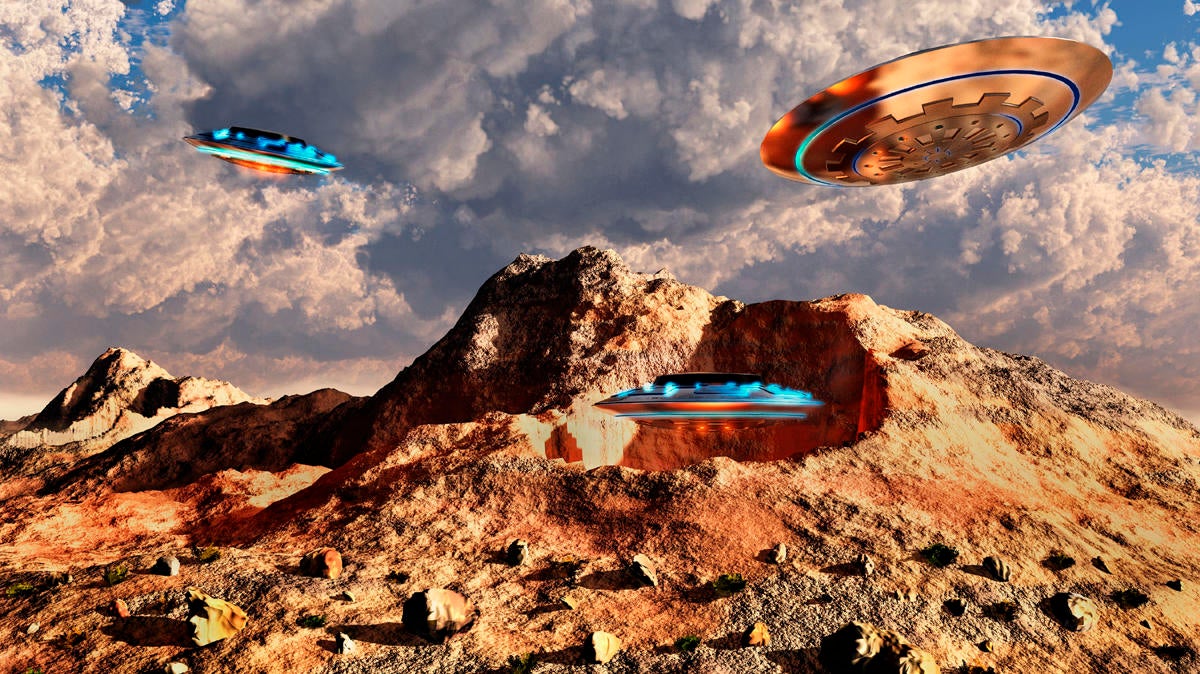 Secret UFO Base Was Alleged Site of Gun Battle With Aliens and Military ...