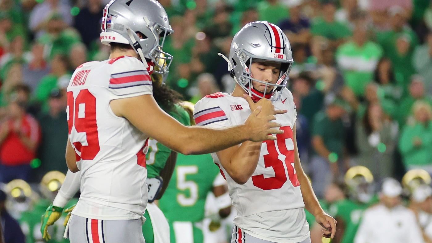 AP Top 25 poll: Ohio State jumps Florida State, USC as Notre Dame falls in latest college football rankings