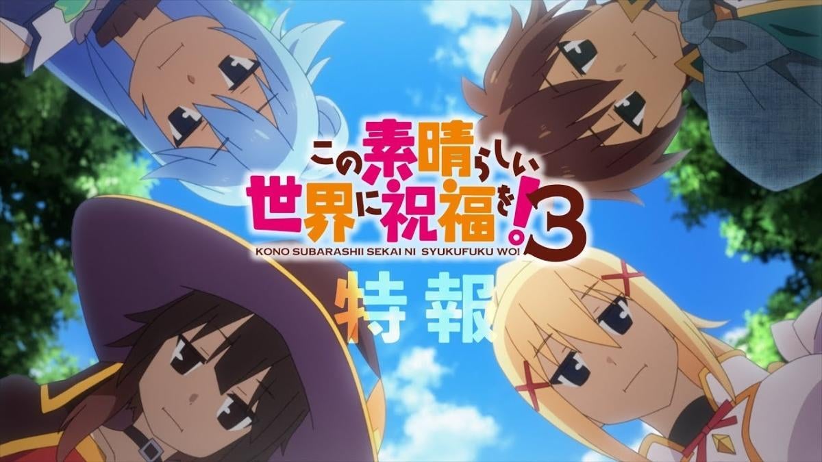 Konosuba anime S3, Megumin spin off show confirmed