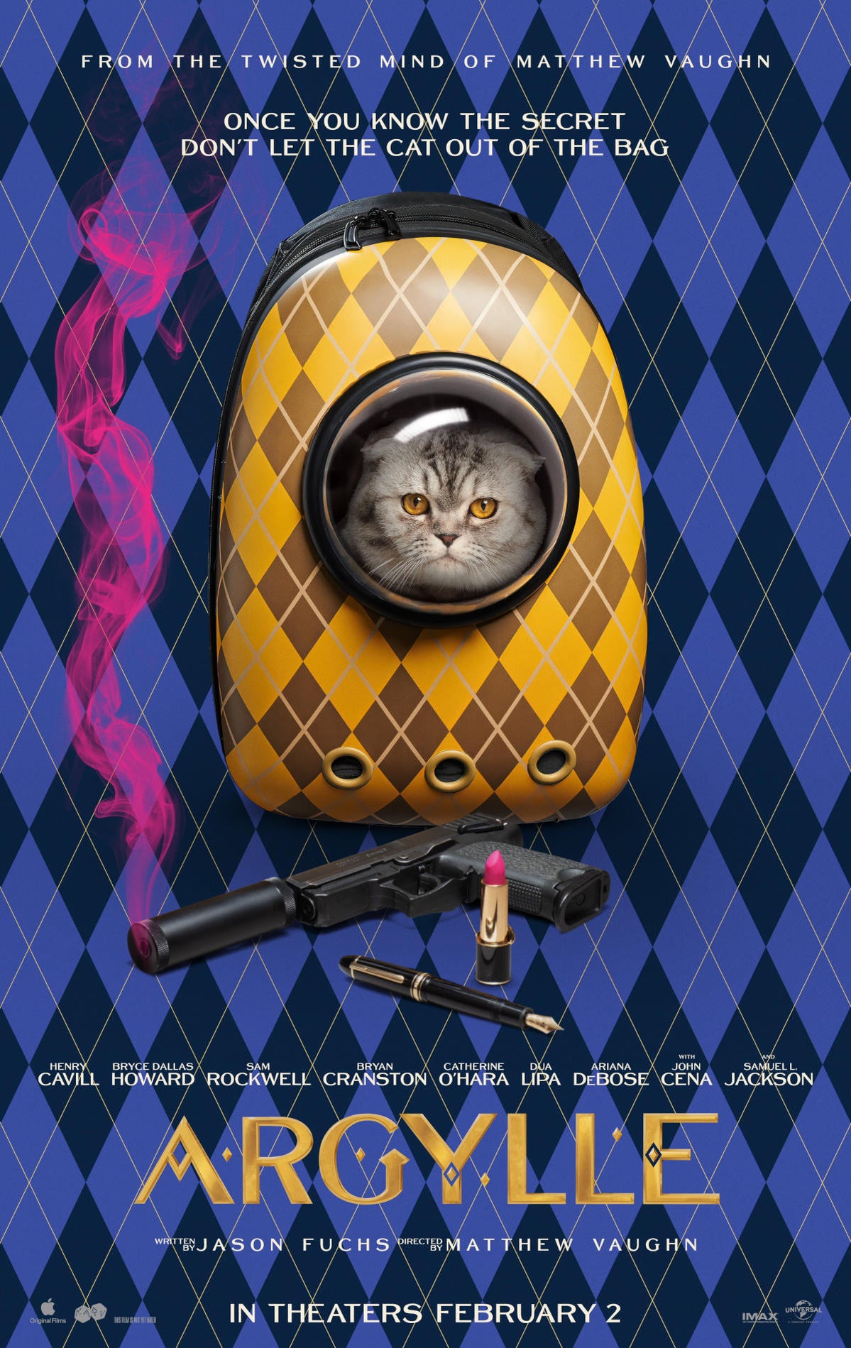 Matthew Vaughn's Argylle Trailer Teaser and Poster Released