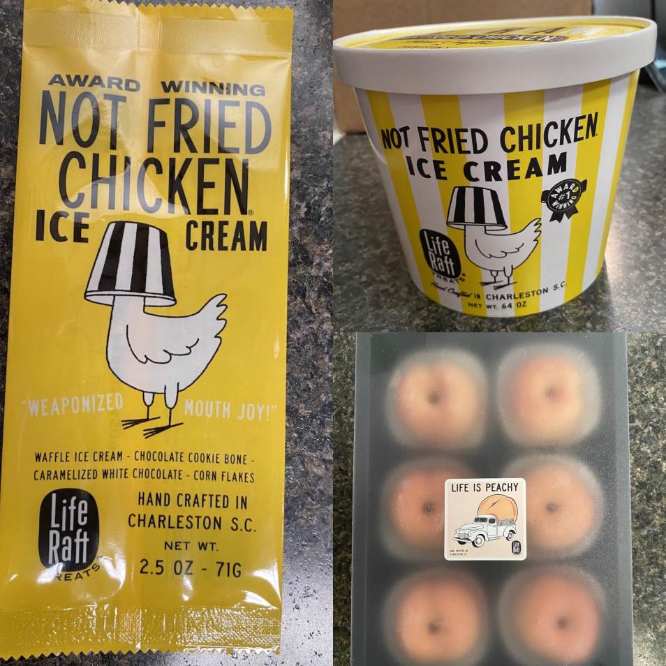 Not Fried Chicken Ice Cream By Life Raft 