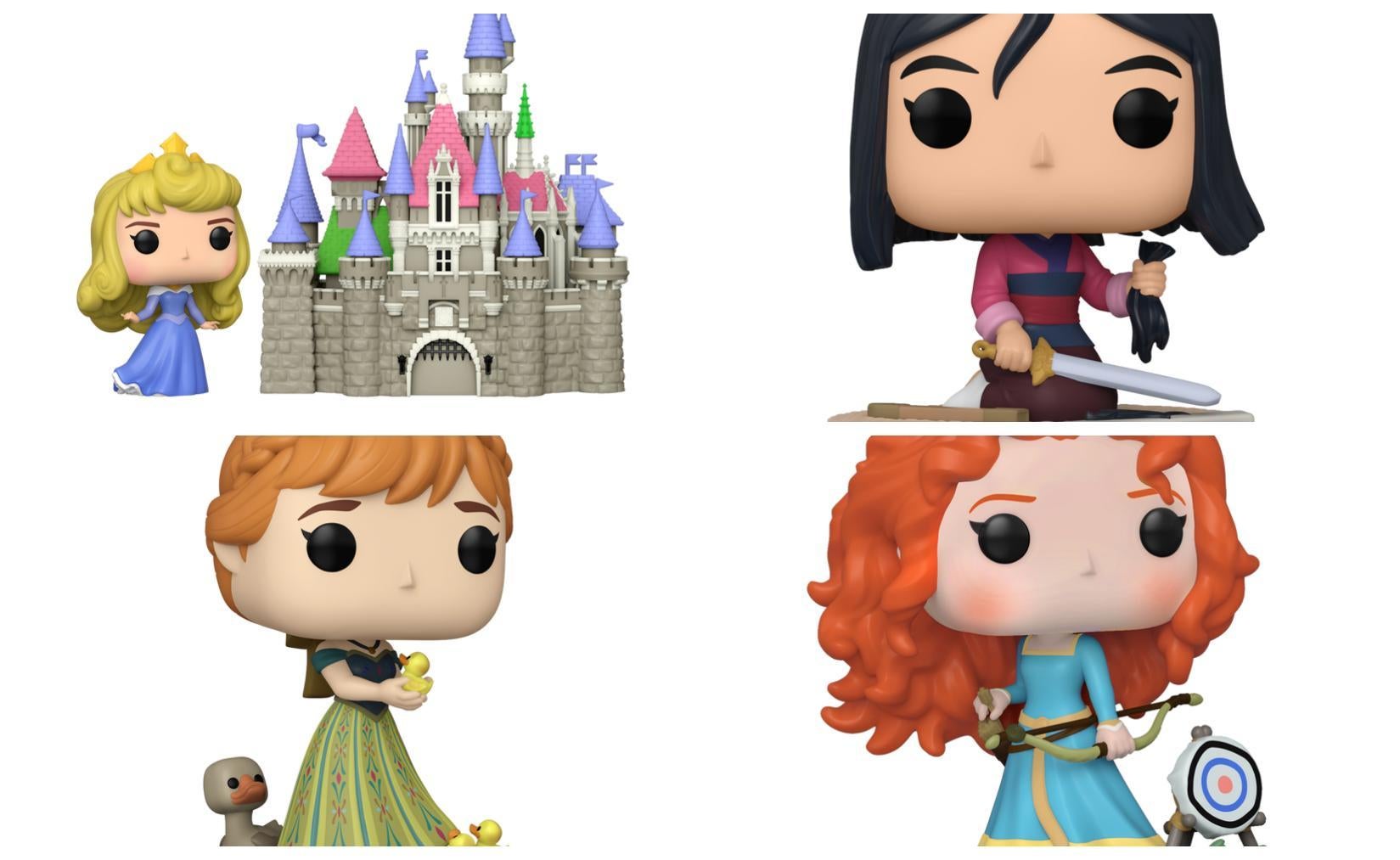 Funko Disney Ultimate Princess Line Adds New Pops And a Castle