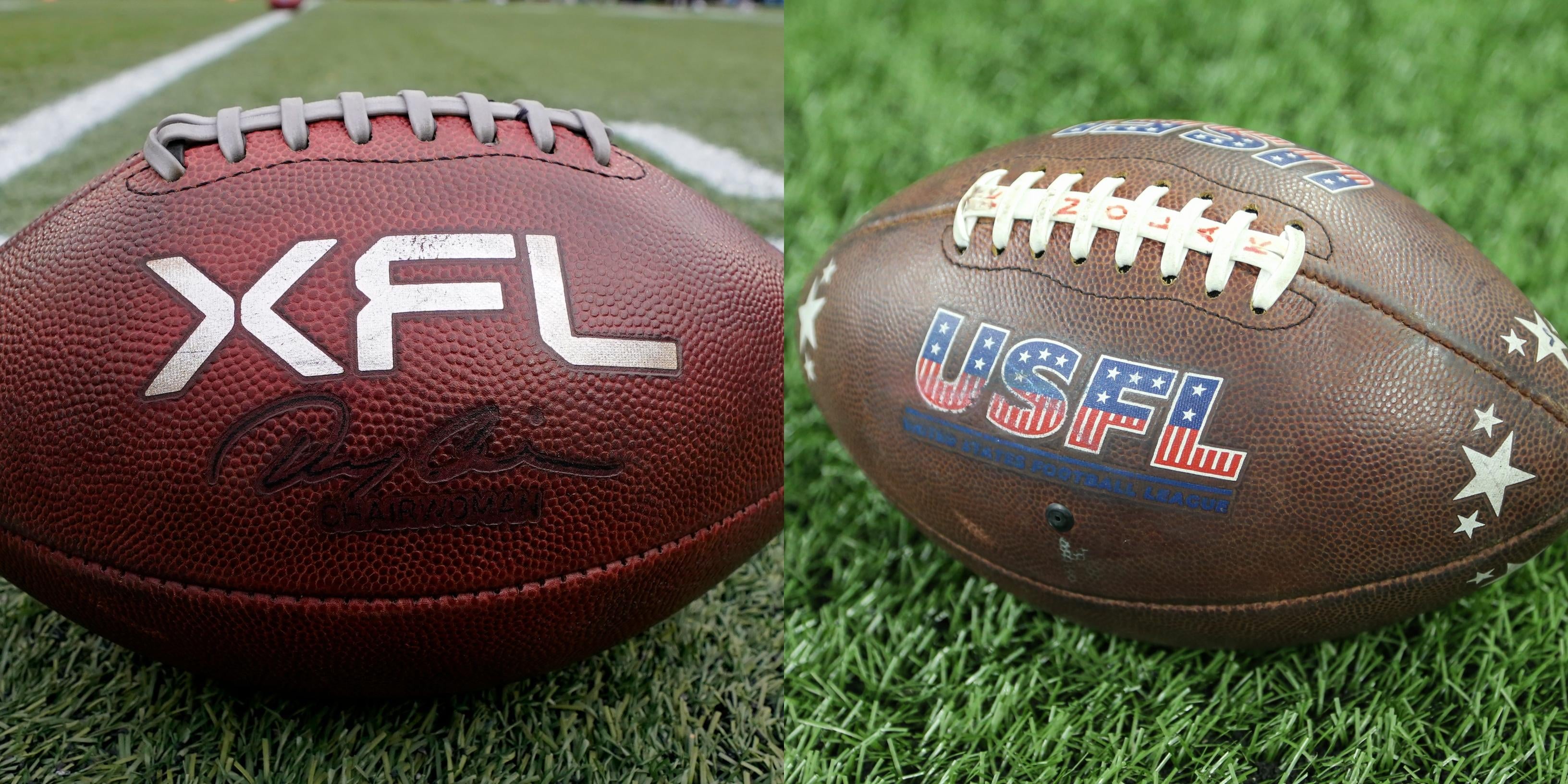 XFL and USFL football leagues to join forces