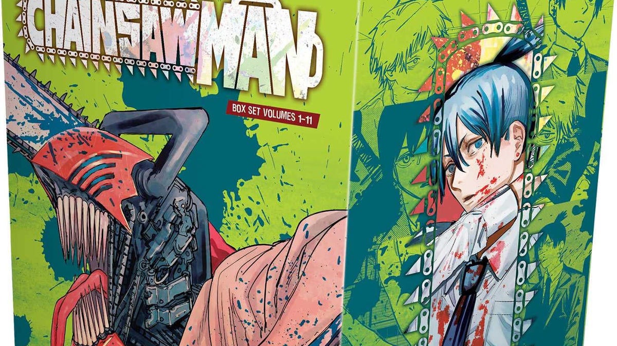 Chainsaw Man Box Set: Includes volumes 1-11 by Tatsuki Fujimoto, Paperback