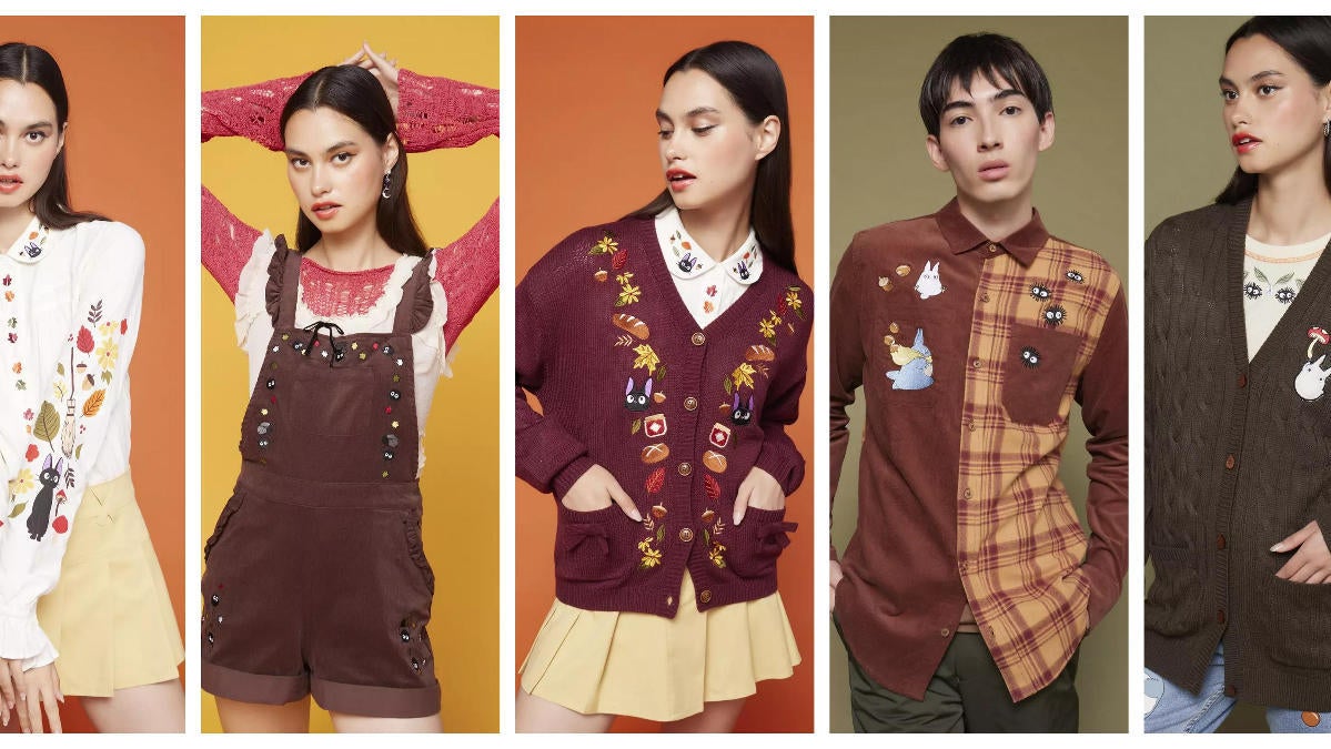 Studio Ghibli Fall Fashion Collection Launches at Hot Topic