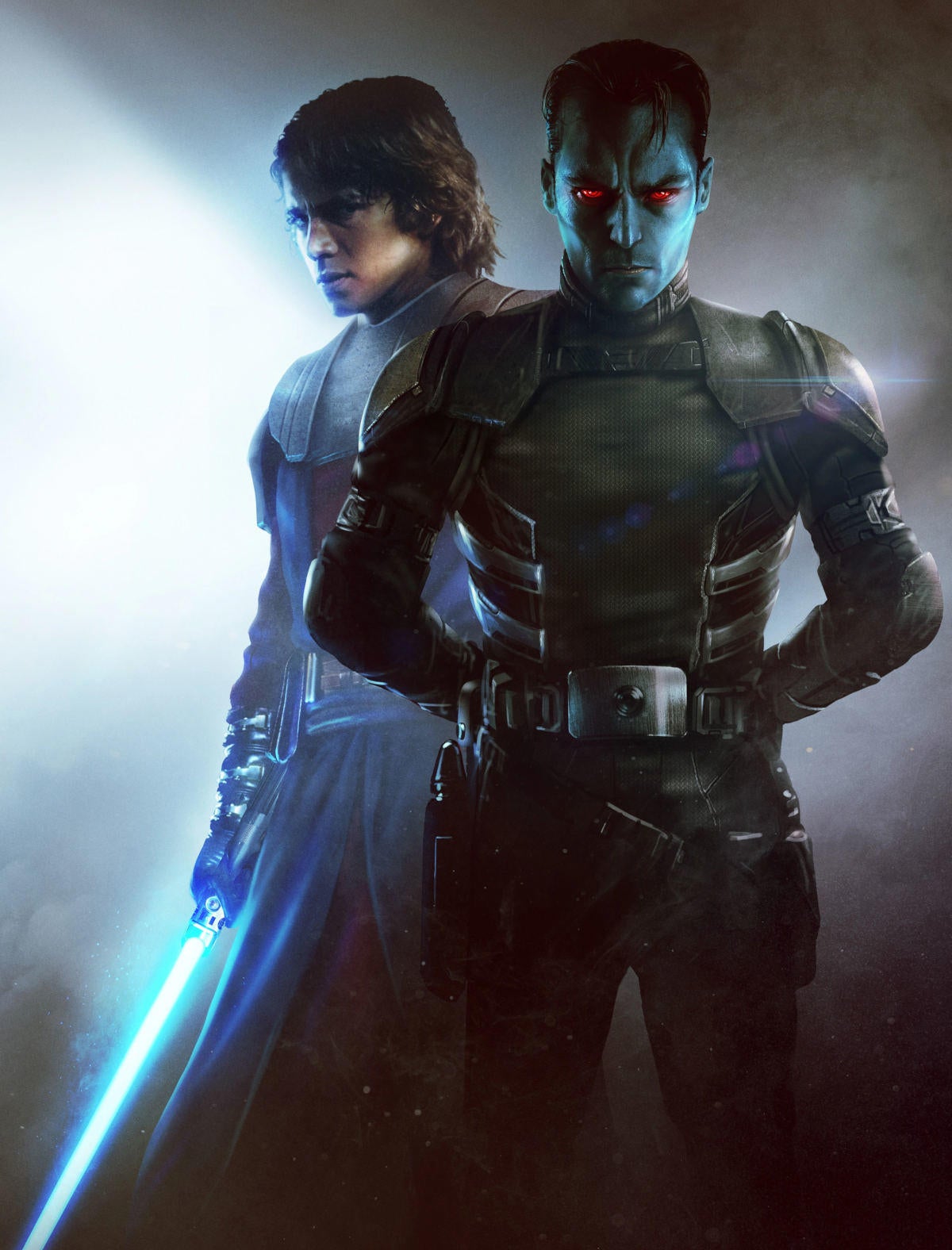 Star Wars Ahsoka's Thrawn Teamed Up With Anakin Skywalker During the