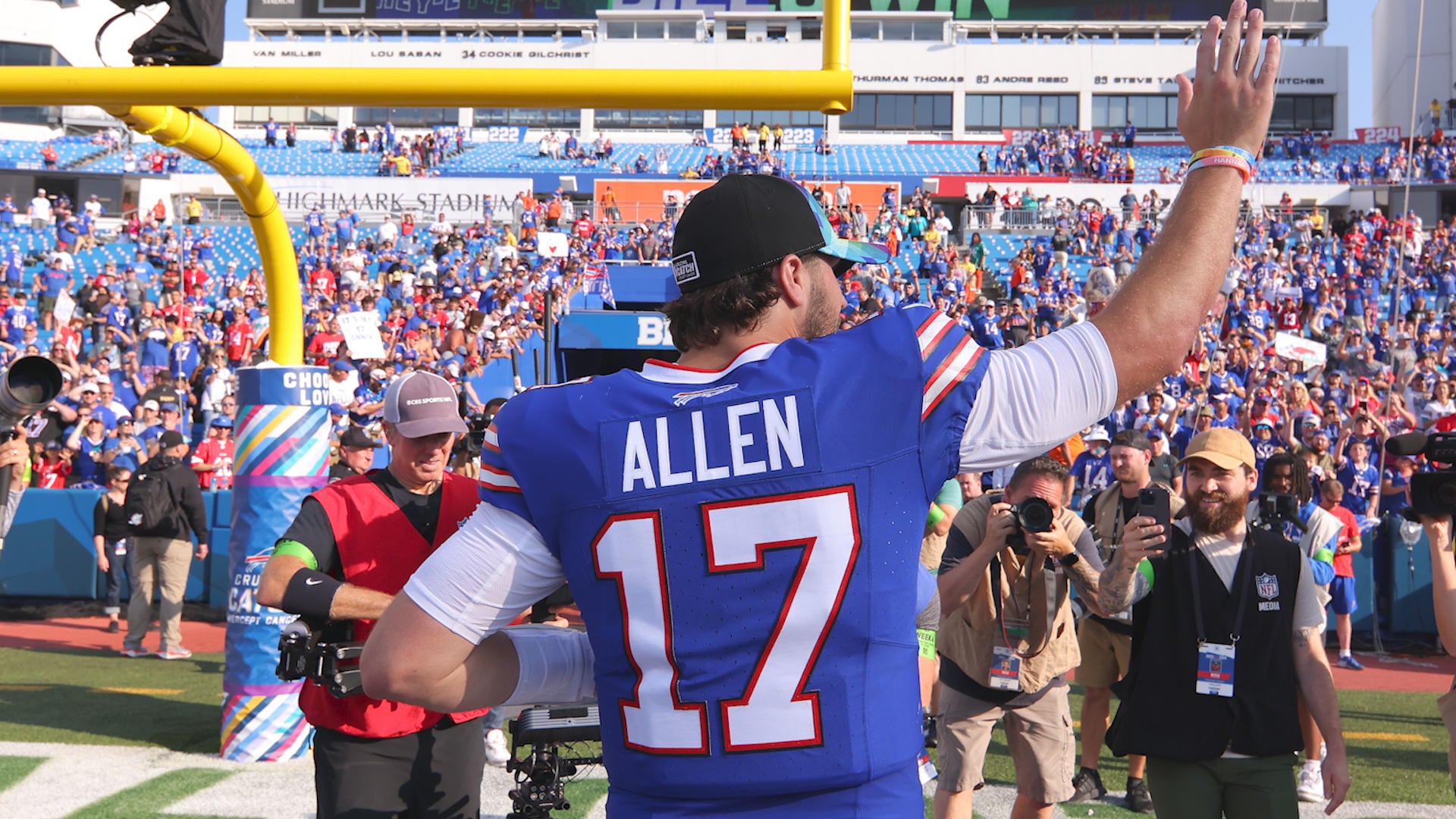 Josh Allen Addresses The Media After Dominant Performance 