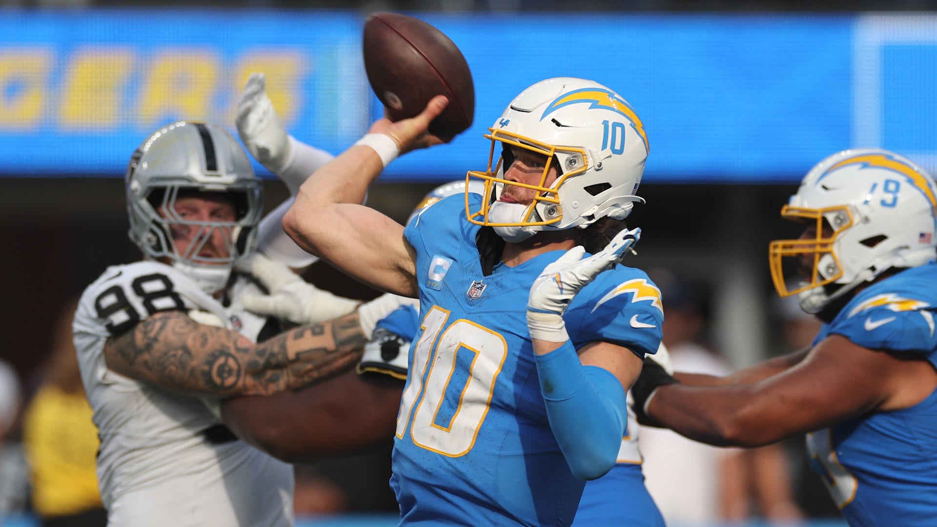 Bolt from the Blue: Chargers Unveil Sharp New Uni Set