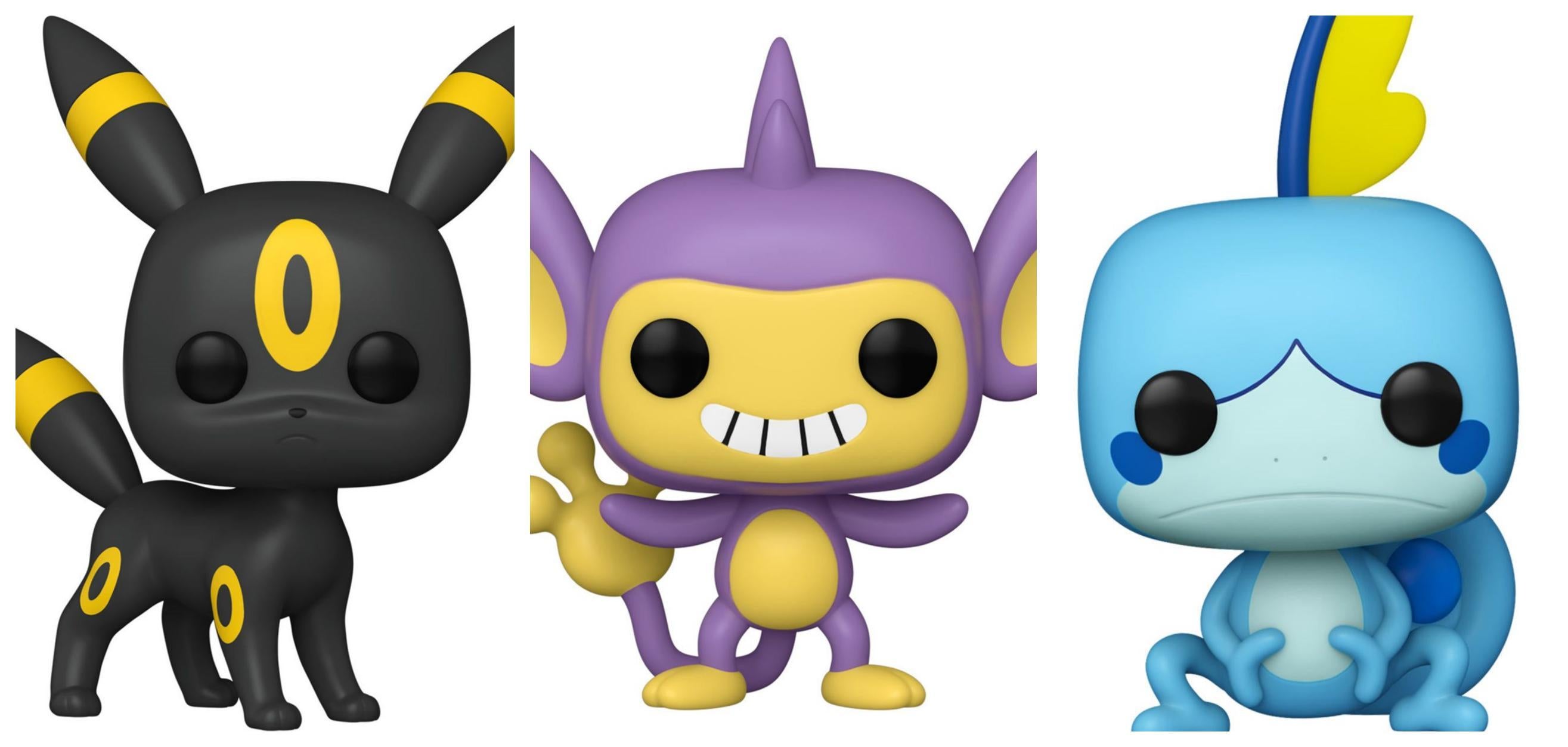 New Pokemon Funko Pops: Umbreon, Aipom, and Sobble