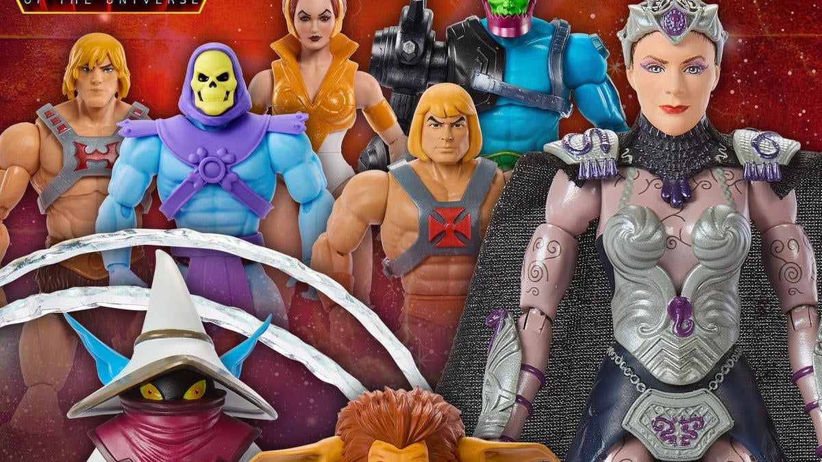 Masters of the Universe Origins Core Filmation Action Figures Pre
