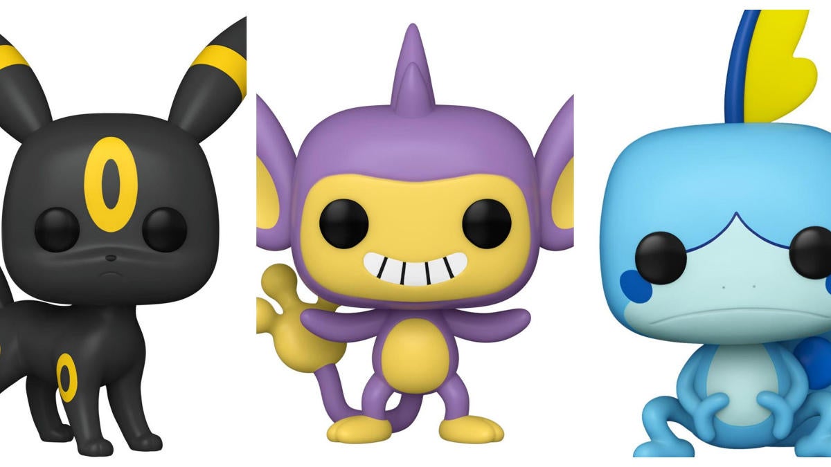 New Pokemon Funko Pops: Umbreon, Aipom, and Sobble