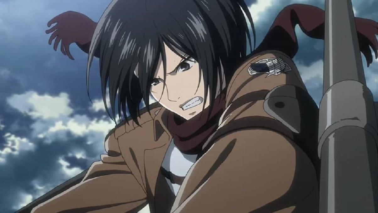 Mikasa Grasps Her Scarf Solemnly in New Attack on Titan Final Season Part 3  Anime Character Visual - Crunchyroll News