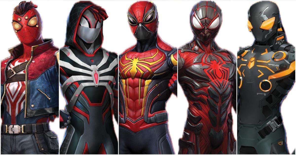 Marvel's Spider-Man 2: All Peter Parker & Miles Morales suits