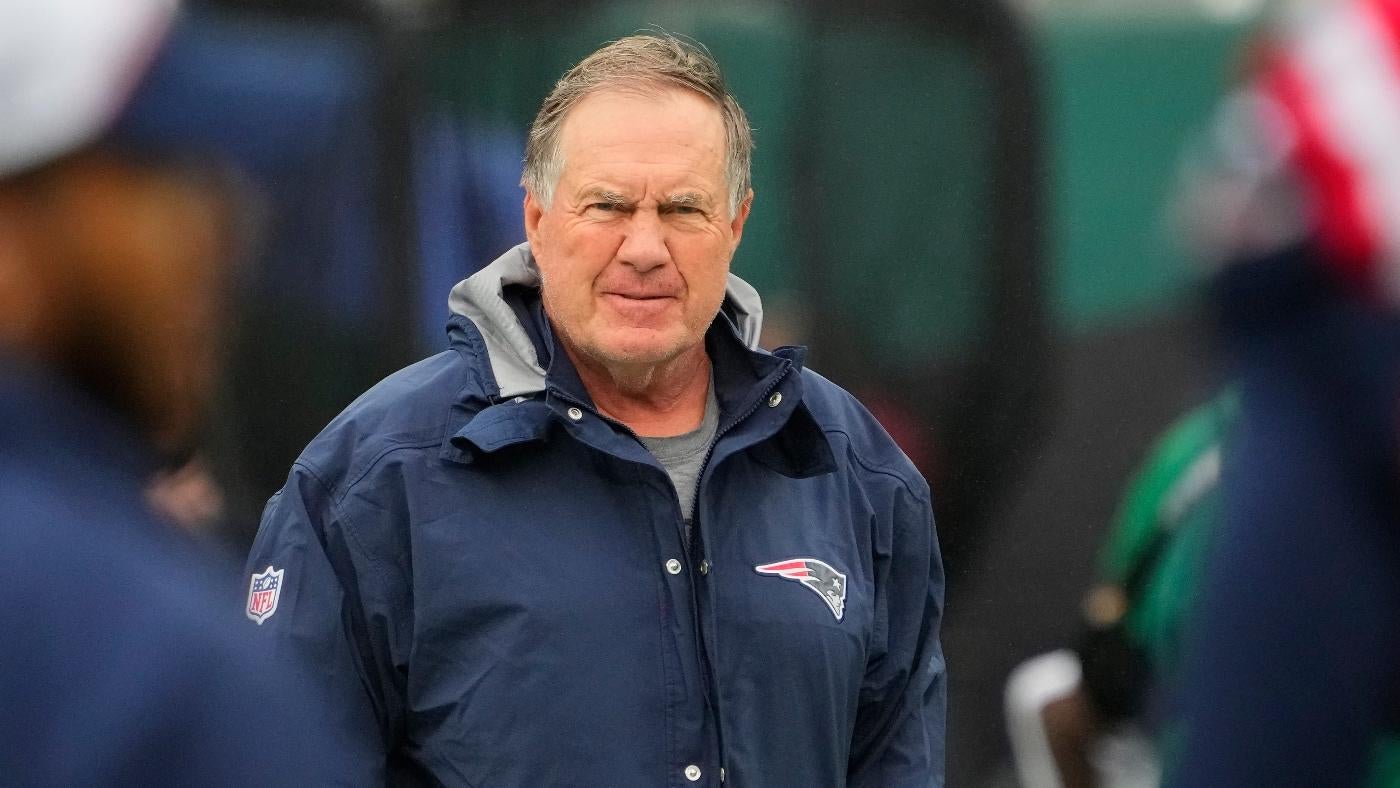 Bill Belichick shows support for new team: NFL coaching legend shows up to college football practice in hoodie