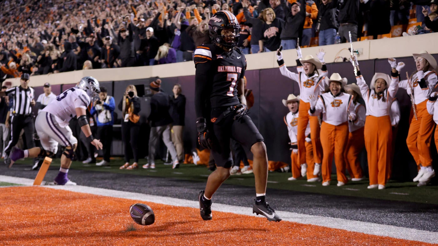 Oklahoma State shakes off ugly two-game skid to shock reigning Big 12 champion Kansas State