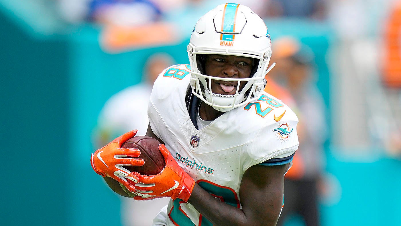 Dolphins activate rookie De'Von Achane ahead of Sunday's game against the Raiders