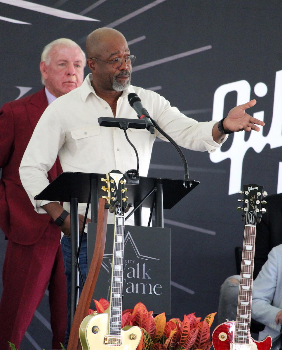 Darius Rucker 'Shocked' and Emotional as He Receives Major Honor