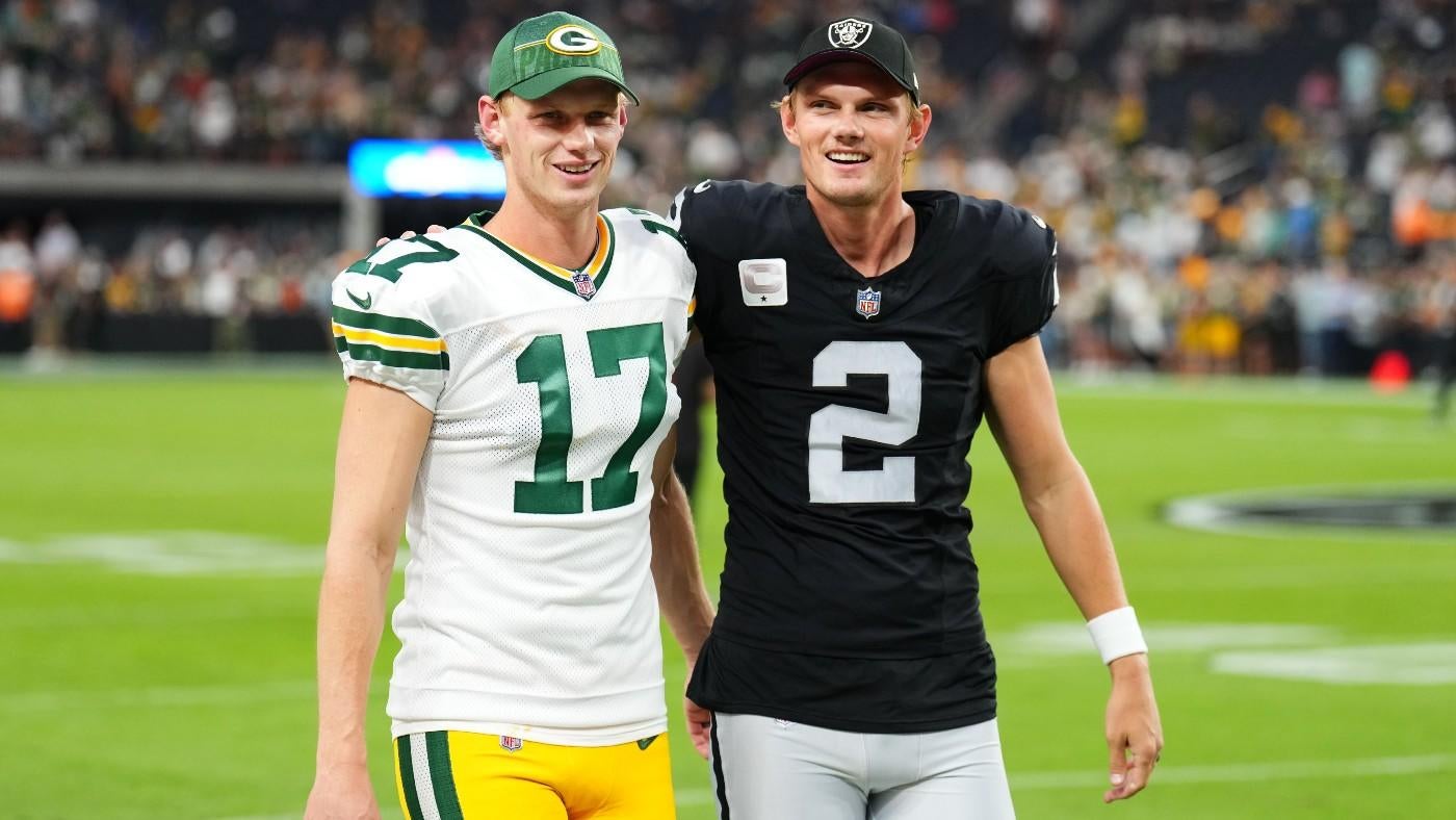 Anders, Daniel Carlson battle in brotherly kicking duel in Raiders-Packers that NFL hasn't seen in 36 years